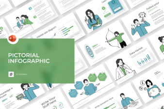 Pictorial Infographic RR PowerPoint Template
